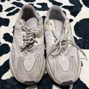 Gray and Cream yezzys